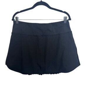 Baleaf Black Pleated Athletic Skort Size XL | Tennis Golf Running Activewear Ski